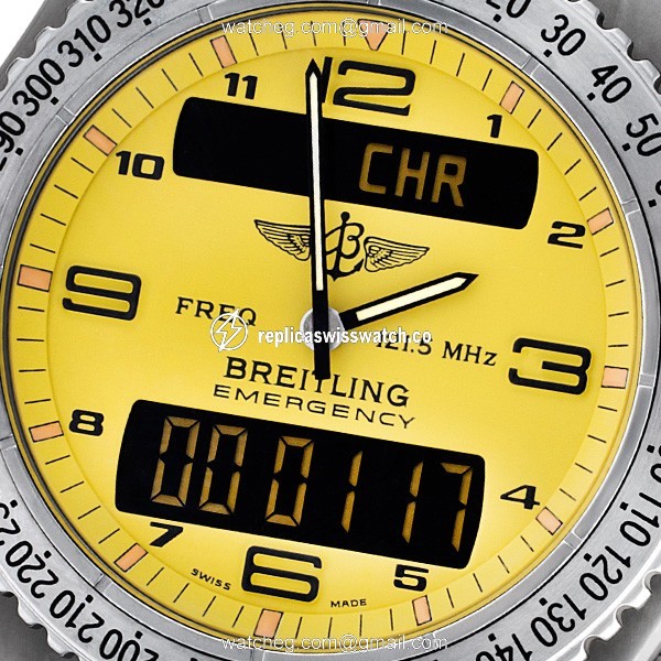 Breitling E56121.1 Emergency Quartz Male Titanium Watches Breitling E56121.1 Emergency Quartz Male Titanium Watches