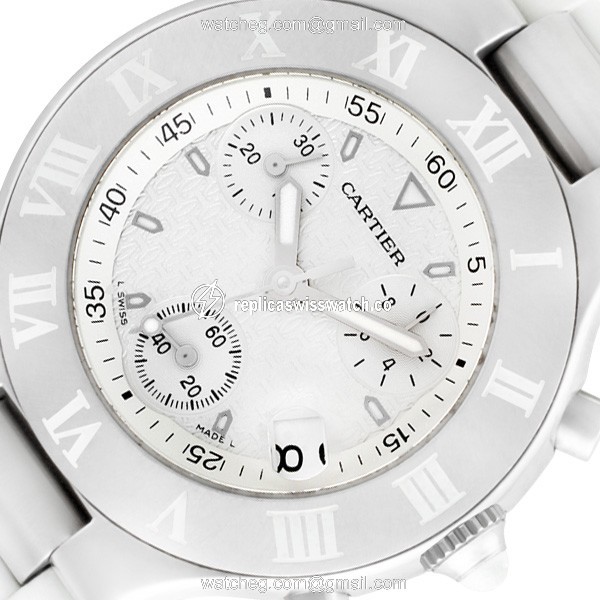 Cartier W10184U2 Chronoscaph 21 Quartz Male Stainless Steel Watches Cartier W10184U2 Chronoscaph 21 Quartz Male Stainless Steel Watches