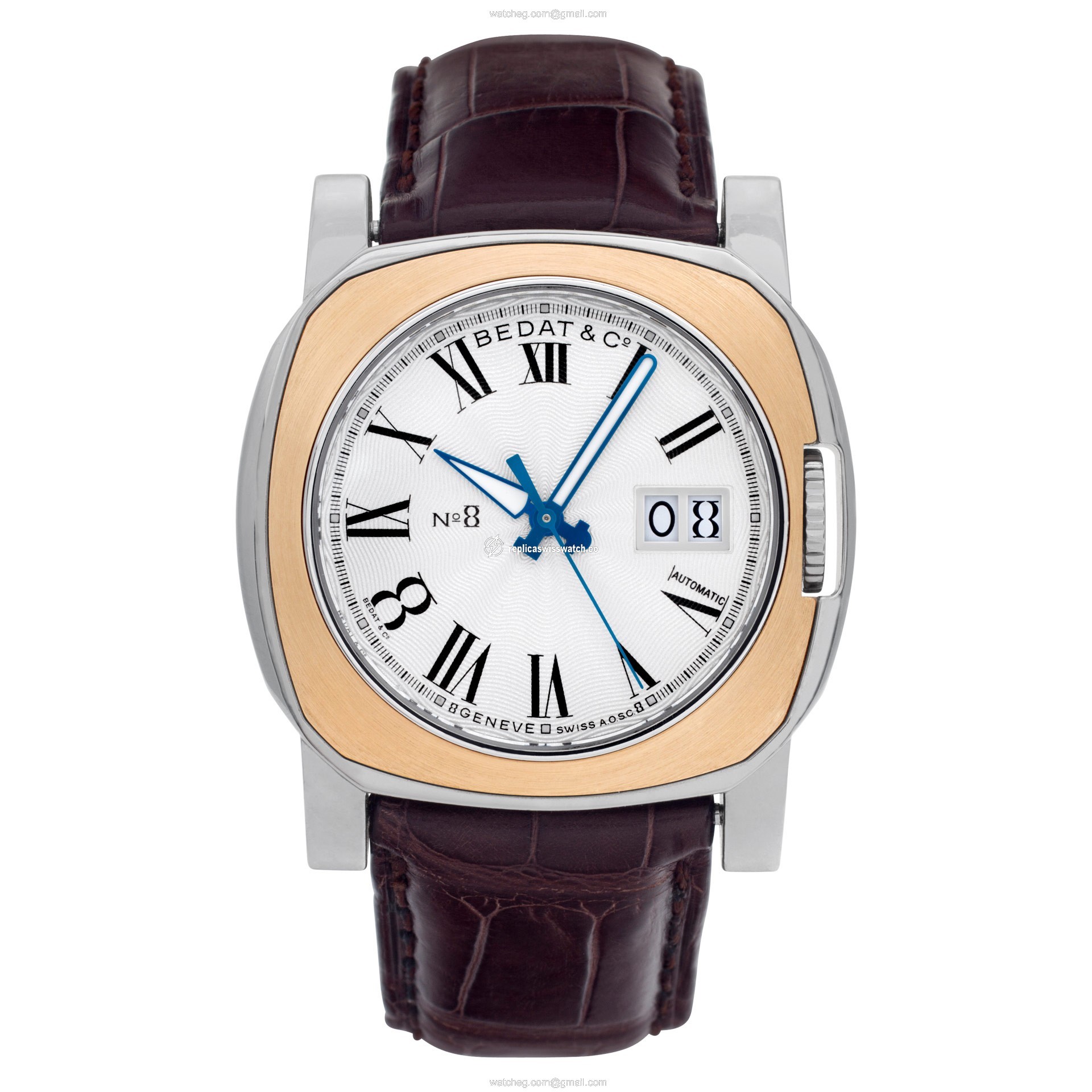 Bedat & Co 888.078.100 N8 Automatic Male Stainless Steel Watches Bedat & Co 888.078.100 N8 Automatic Male Stainless Steel Watches
