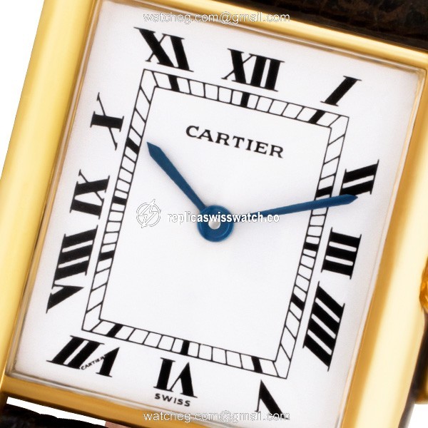 Cartier Cartier 1747 Tank Quartz Male 18k yellow gold Watches Cartier Cartier 1747 Tank Quartz Male 18k yellow gold Watches