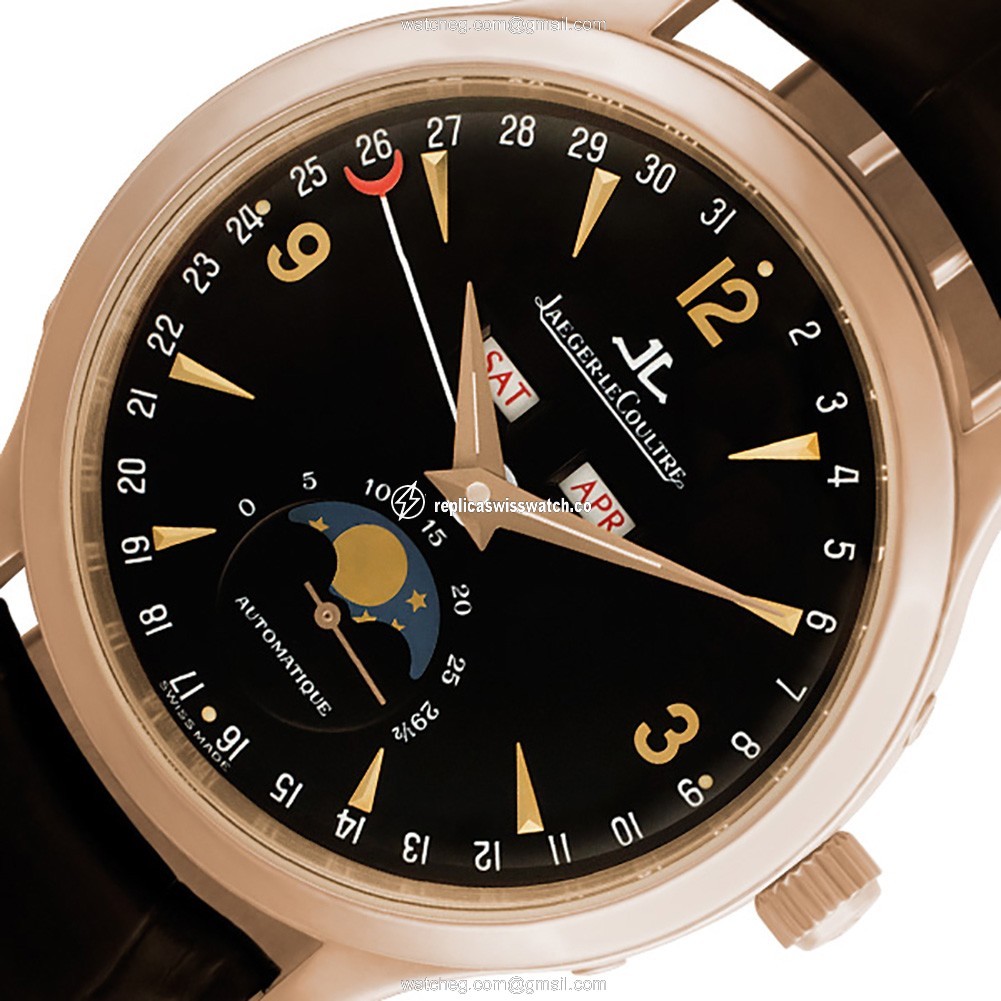 Jaeger LeCoultre 469 Master Moon Automatic Male 18k Pink Gold Watches Jaeger LeCoultre 469 Master Moon Automatic Male 18k Pink Gold Watches