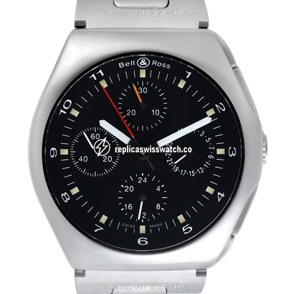 Bell & Ross 300-s GMT-Master Automatic Male Stainless Steel Watches Bell & Ross 300-s GMT-Master Automatic Male Stainless Steel Watches