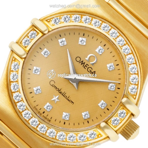 Omega 11671500 Constellation Quartz Female 18k yellow gold Watches Omega 11671500 Constellation Quartz Female 18k yellow gold Watches