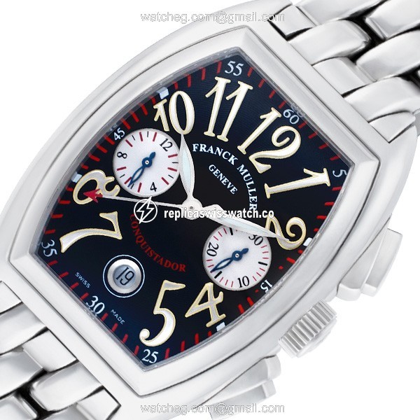 Franck Muller 8005cc Conquistador Automatic Male Stainless Steel Watches Franck Muller 8005cc Conquistador Automatic Male Stainless Steel Watches
