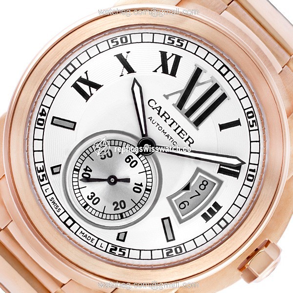 Cartier W7100018 Calibre Automatic Male 18k rose gold Watches Cartier W7100018 Calibre Automatic Male 18k rose gold Watches