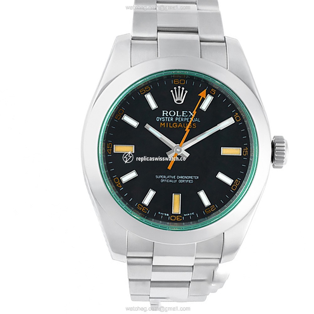 Rolex 116400GV Milgauss Automatic Male Stainless Steel Watches Rolex 116400GV Milgauss Automatic Male Stainless Steel Watches