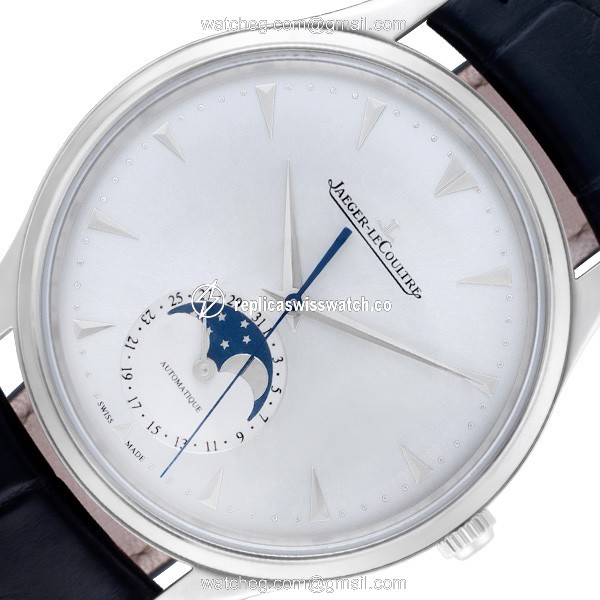Jaeger LeCoultre 176.8.64.S Master Moon Automatic Male Stainless Steel Watches Jaeger LeCoultre 176.8.64.S Master Moon Automatic Male Stainless Steel Watches