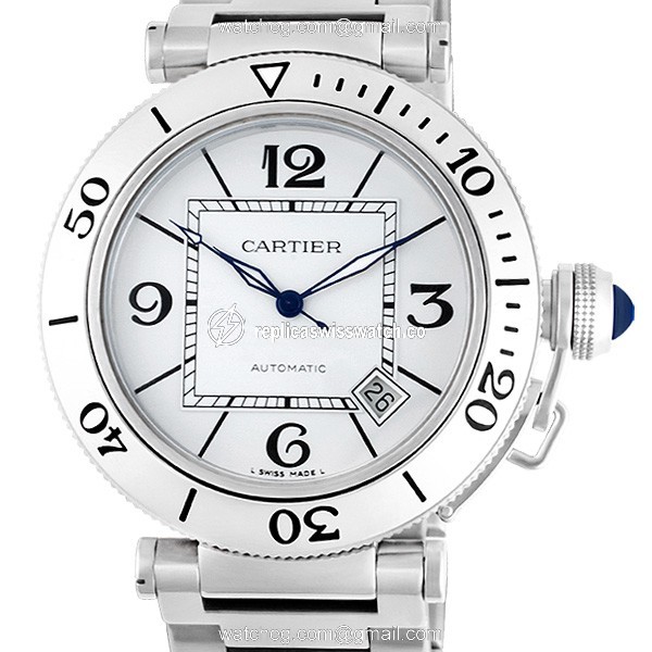 Cartier W31080M7 Pasha Seatimer Automatic Male Stainless Steel Watches Cartier W31080M7 Pasha Seatimer Automatic Male Stainless Steel Watches