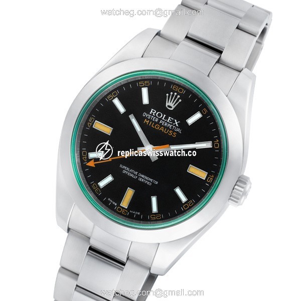 Rolex 116400GV Milgauss Automatic Male Stainless Steel Watches Rolex 116400GV Milgauss Automatic Male Stainless Steel Watches