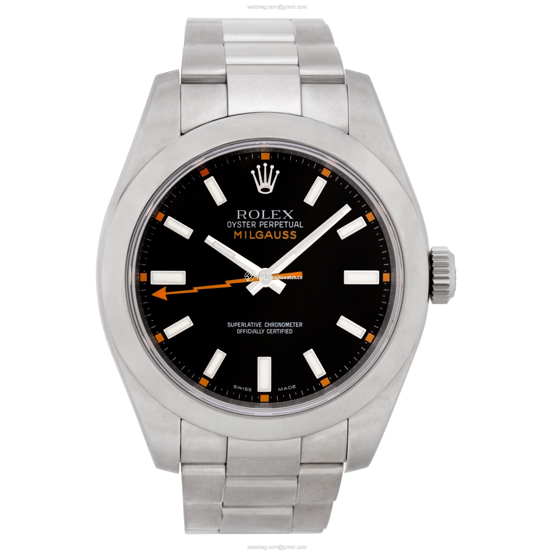 Rolex 116400 Milgauss Automatic Male Stainless Steel Watches Rolex 116400 Milgauss Automatic Male Stainless Steel Watches