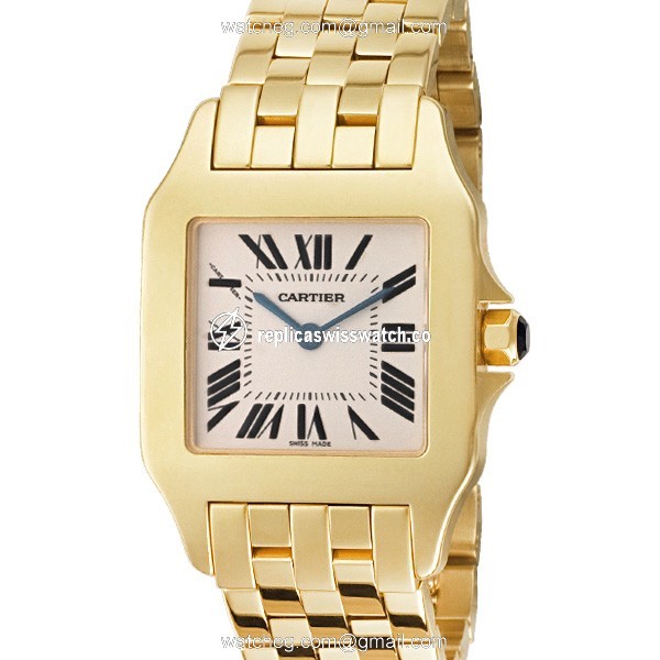 Cartier w25062x9 Santos Demoiselle Quartz Unisex 18k yellow gold Watches Cartier w25062x9 Santos Demoiselle Quartz Unisex 18k yellow gold Watches