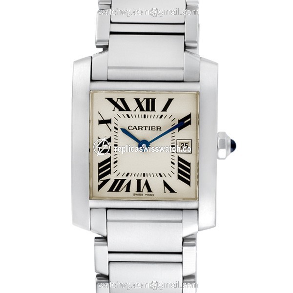 Cartier W51011Q3 Tank Francaise Quartz Unisex Stainless Steel Watches Cartier W51011Q3 Tank Francaise Quartz Unisex Stainless Steel Watches