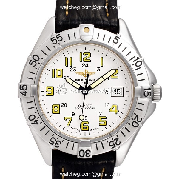 Breitling a57035 Colt Quartz Male Stainless Steel Watches Breitling a57035 Colt Quartz Male Stainless Steel Watches