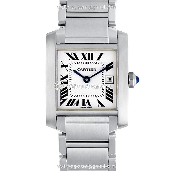 Cartier W51011Q3 Tank Francaise Quartz Unisex Stainless Steel Watches Cartier W51011Q3 Tank Francaise Quartz Unisex Stainless Steel Watches