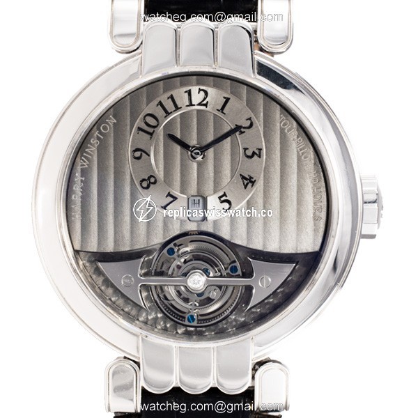 Harry Winston MMT40PL.T Excenter Tourbillion Manual Male Platinum Watches Harry Winston MMT40PL.T Excenter Tourbillion Manual Male Platinum Watches