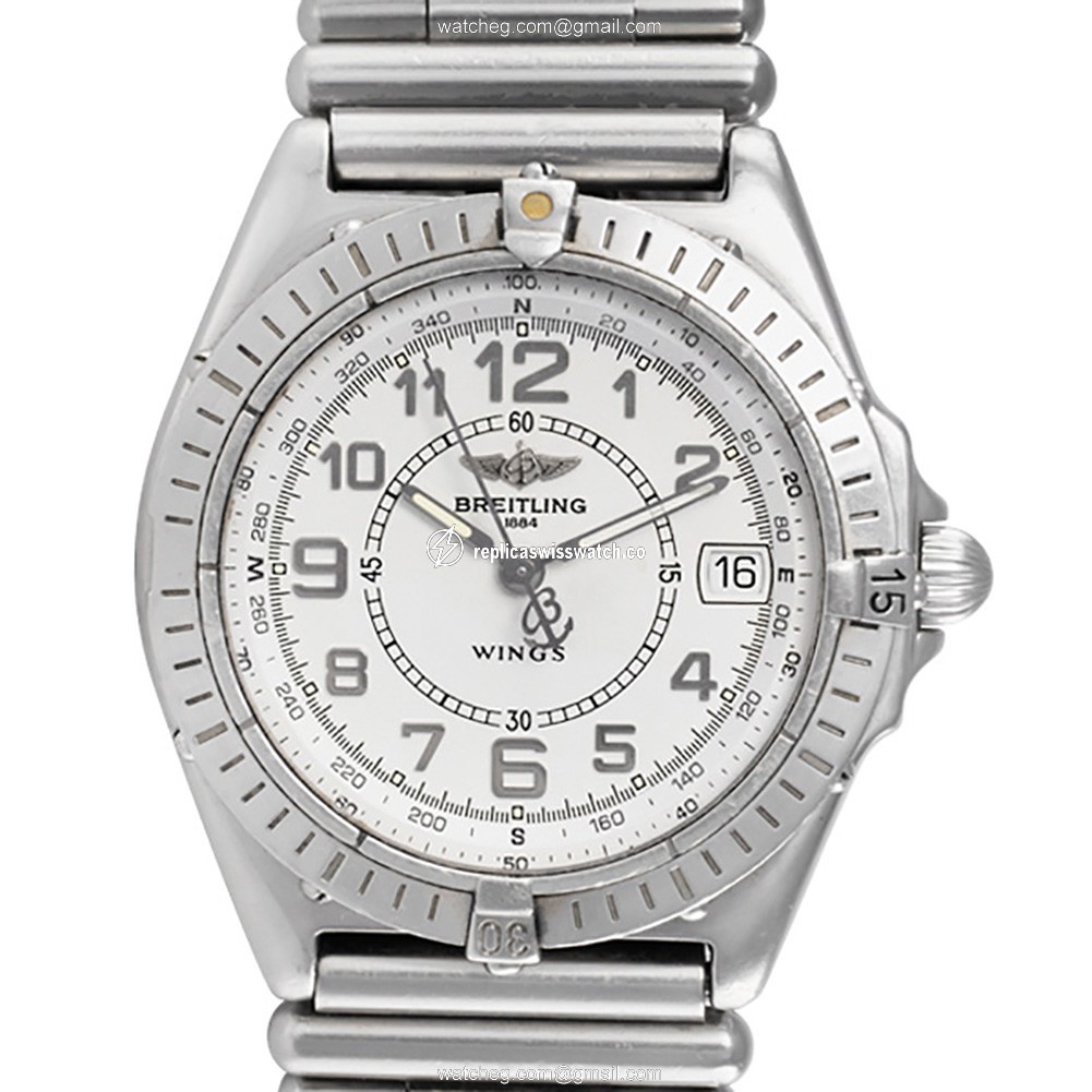 Breitling A66050 Wings Quartz Male Stainless Steel Watches Breitling A66050 Wings Quartz Male Stainless Steel Watches