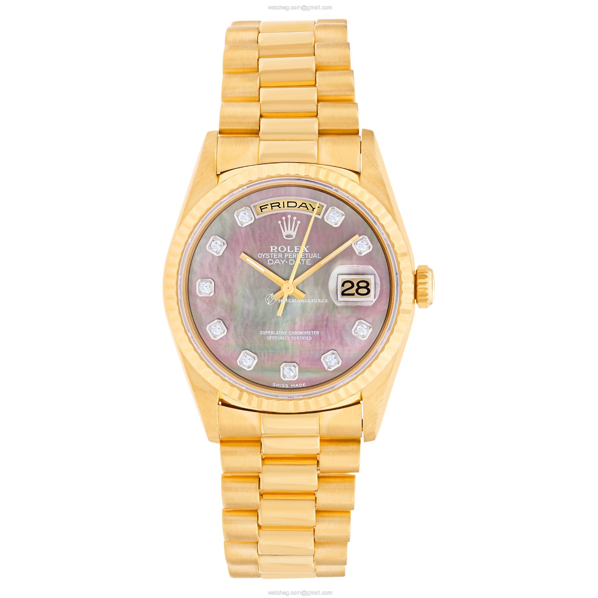 Rolex 18238 Day-Date Automatic Male 18k yellow gold Watches Rolex 18238 Day-Date Automatic Male 18k yellow gold Watches