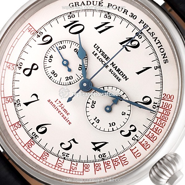 Ulysse Nardin 380-22 Pulsations 175th Manual Male 18k White Gold Watches Ulysse Nardin 380-22 Pulsations 175th Manual Male 18k White Gold Watches