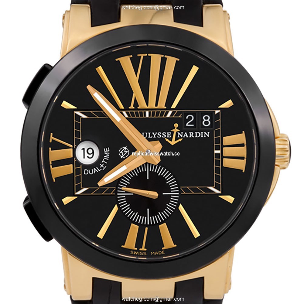 Ulysse Nardin 246-00 Executive Automatic Male 18k yellow gold Watches Ulysse Nardin 246-00 Executive Automatic Male 18k yellow gold Watches