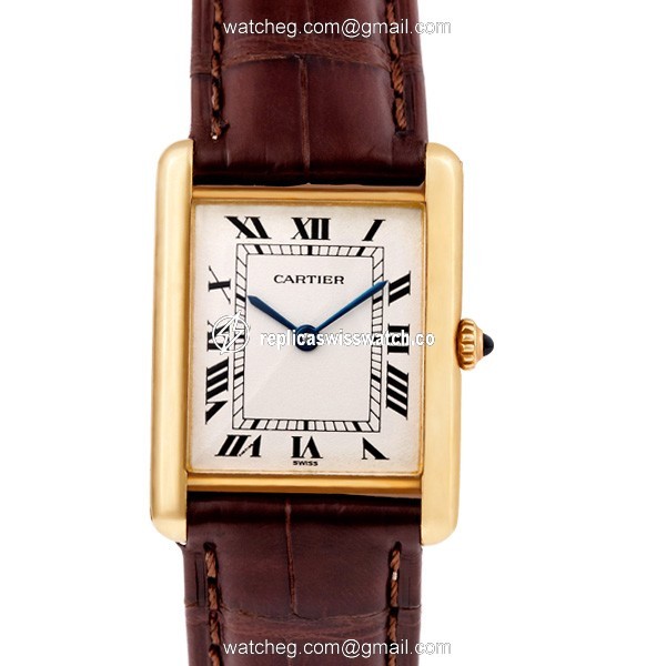 Cartier 1140 Tank Quartz Male 18k yellow gold Watches Cartier 1140 Tank Quartz Male 18k yellow gold Watches