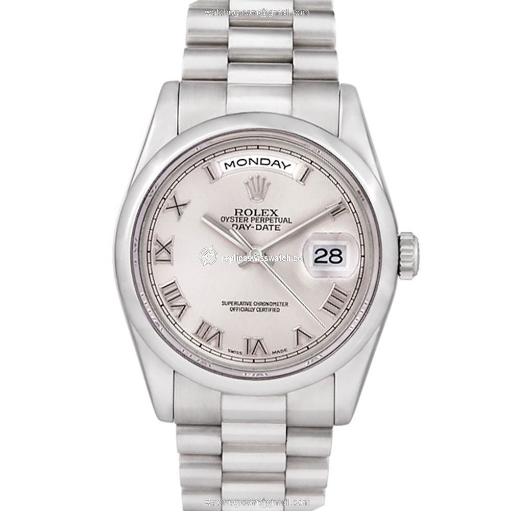 Rolex 118206 Day-Date Automatic Male Platinum Watches Rolex 118206 Day-Date Automatic Male Platinum Watches