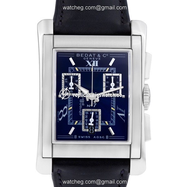 Bedat & Co 778 Chronograph Automatic Male Stainless Steel Watches Bedat & Co 778 Chronograph Automatic Male Stainless Steel Watches