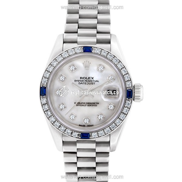Rolex 69089 Datejust Automatic Female 18k White Gold Watches Rolex 69089 Datejust Automatic Female 18k White Gold Watches