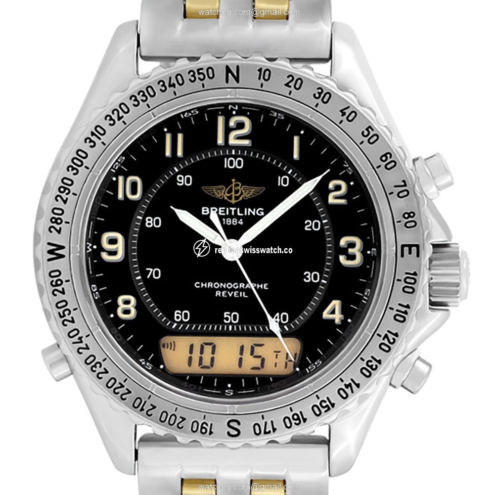 Breitling A51035 Intruder Quartz Male Stainless Steel Watches Breitling A51035 Intruder Quartz Male Stainless Steel Watches