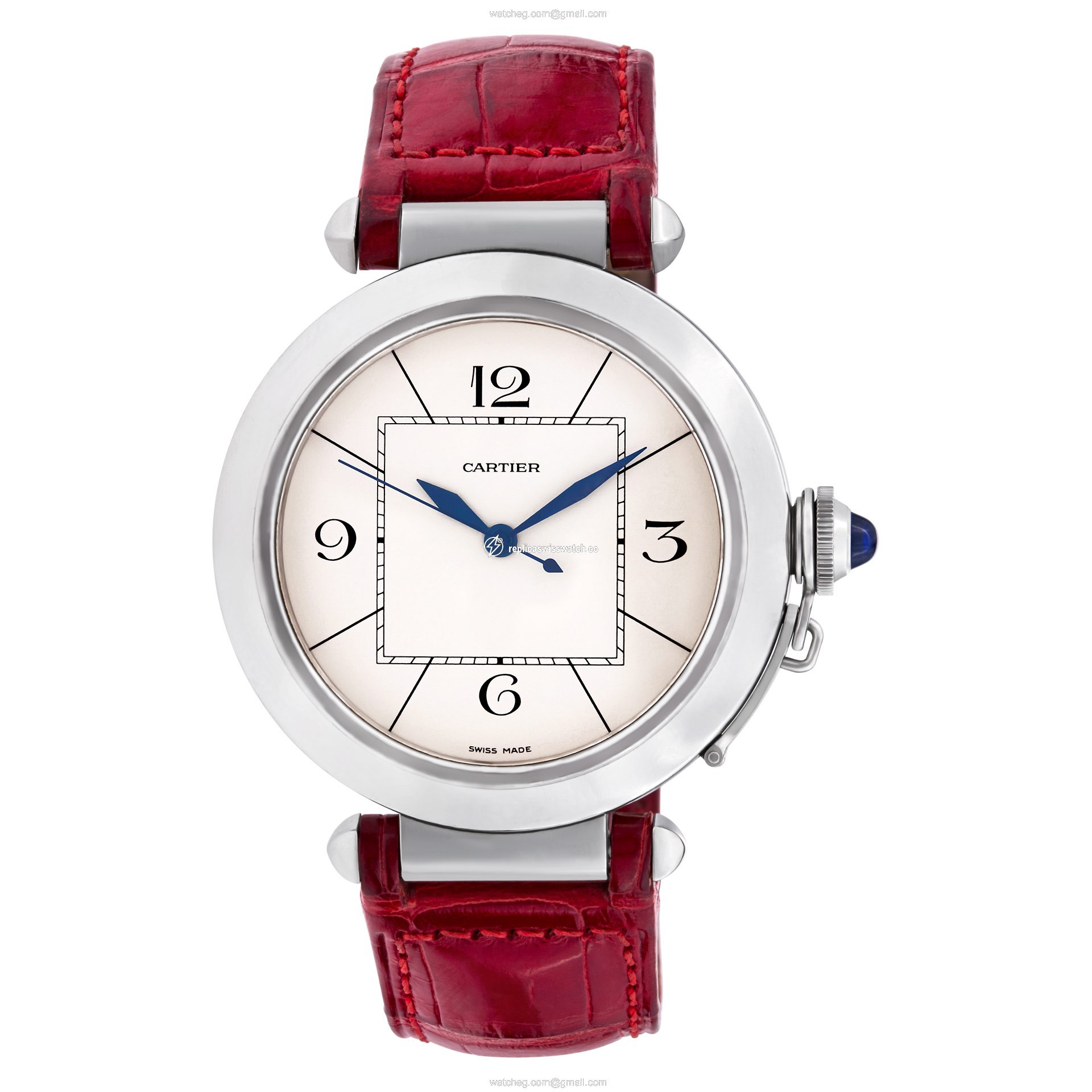 Cartier 2730 Pasha 42mm Automatic Male Stainless Steel Watches Cartier 2730 Pasha 42mm Automatic Male Stainless Steel Watches
