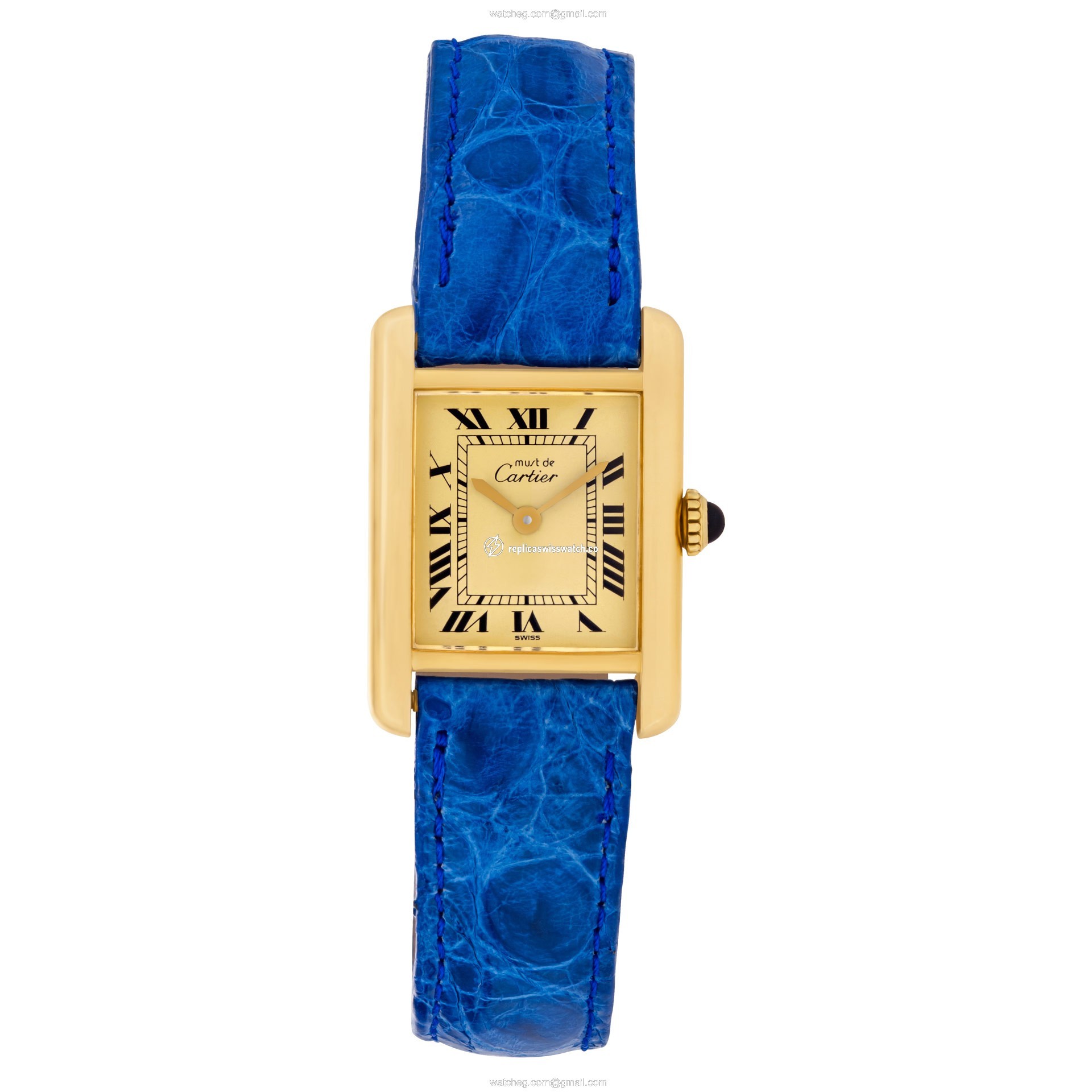 Cartier Cartier 1830 Vermeil Manual Female Vermeil Watches Cartier Cartier 1830 Vermeil Manual Female Vermeil Watches