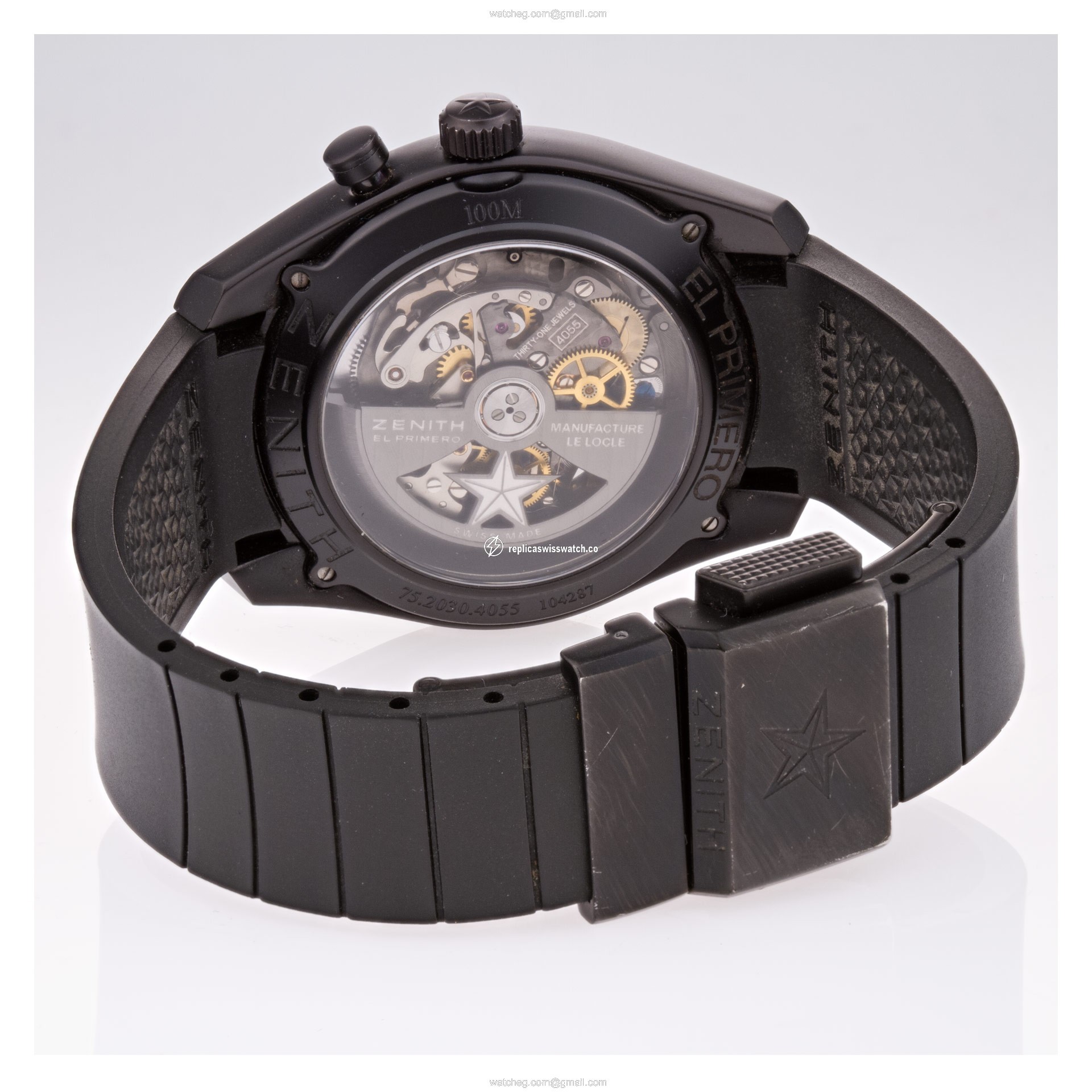Zenith 75.2030.4055 El Primero Automatic Male Stainless Steel Watches Zenith 75.2030.4055 El Primero Automatic Male Stainless Steel Watches