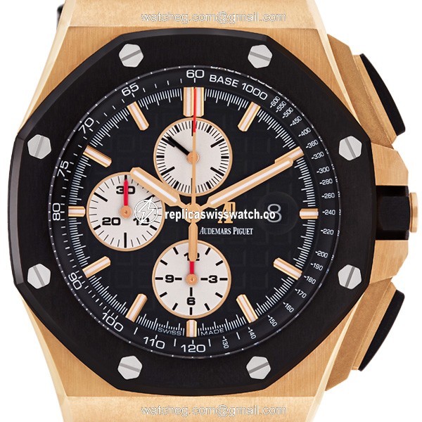 Audemars Piguet 26400RO.00.A002CA.01 Royal Oak Offshore Automatic Male 18k Pink Gold Watches Audemars Piguet 26400RO.00.A002CA.01 Royal Oak Offshore Automatic Male 18k Pink Gold Watches