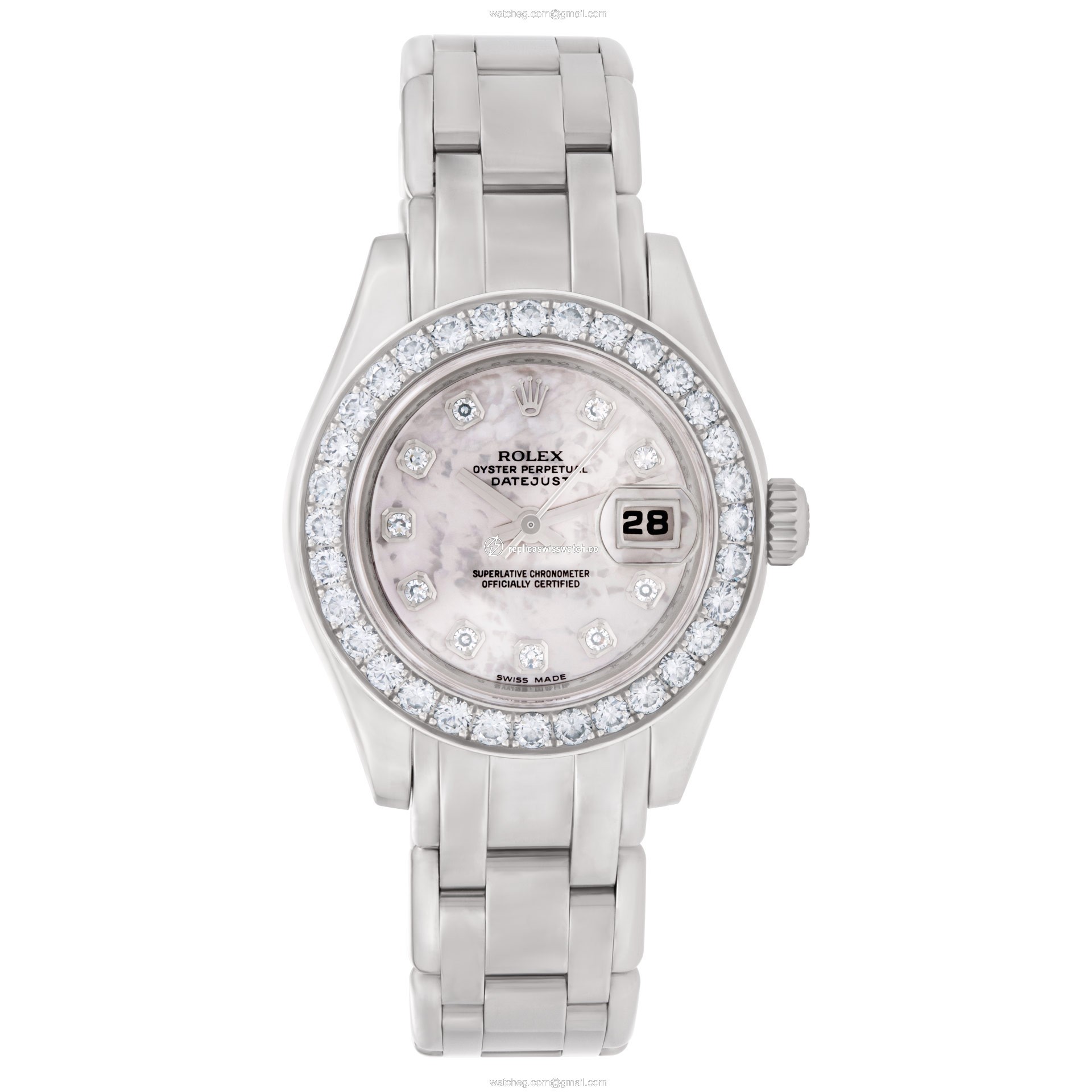 Rolex 80299 Pearlmaster Automatic Female 18k White Gold Watches Rolex 80299 Pearlmaster Automatic Female 18k White Gold Watches