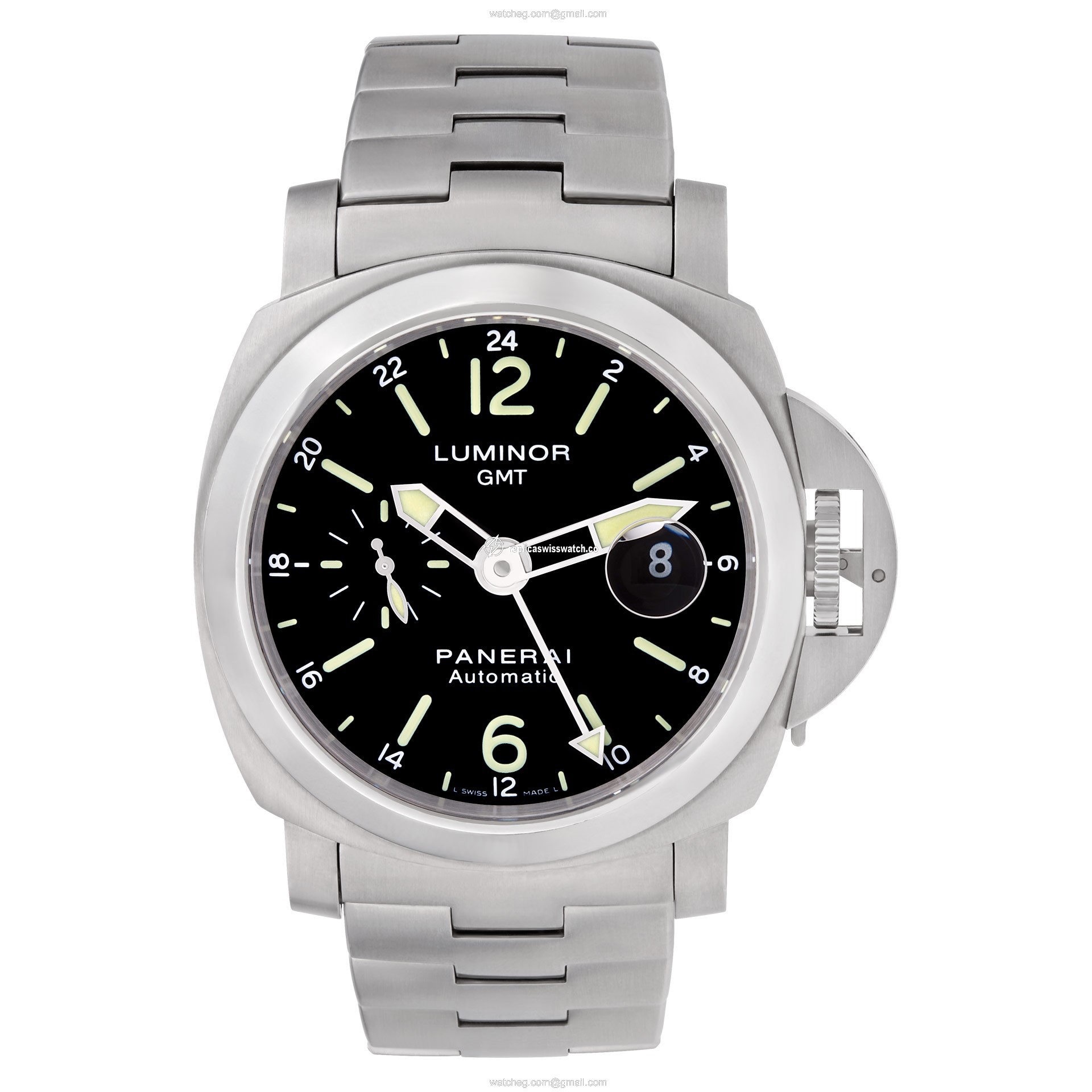Panerai PAM00297 luminor GMT Automatic Male Stainless Steel Watches Panerai PAM00297 luminor GMT Automatic Male Stainless Steel Watches