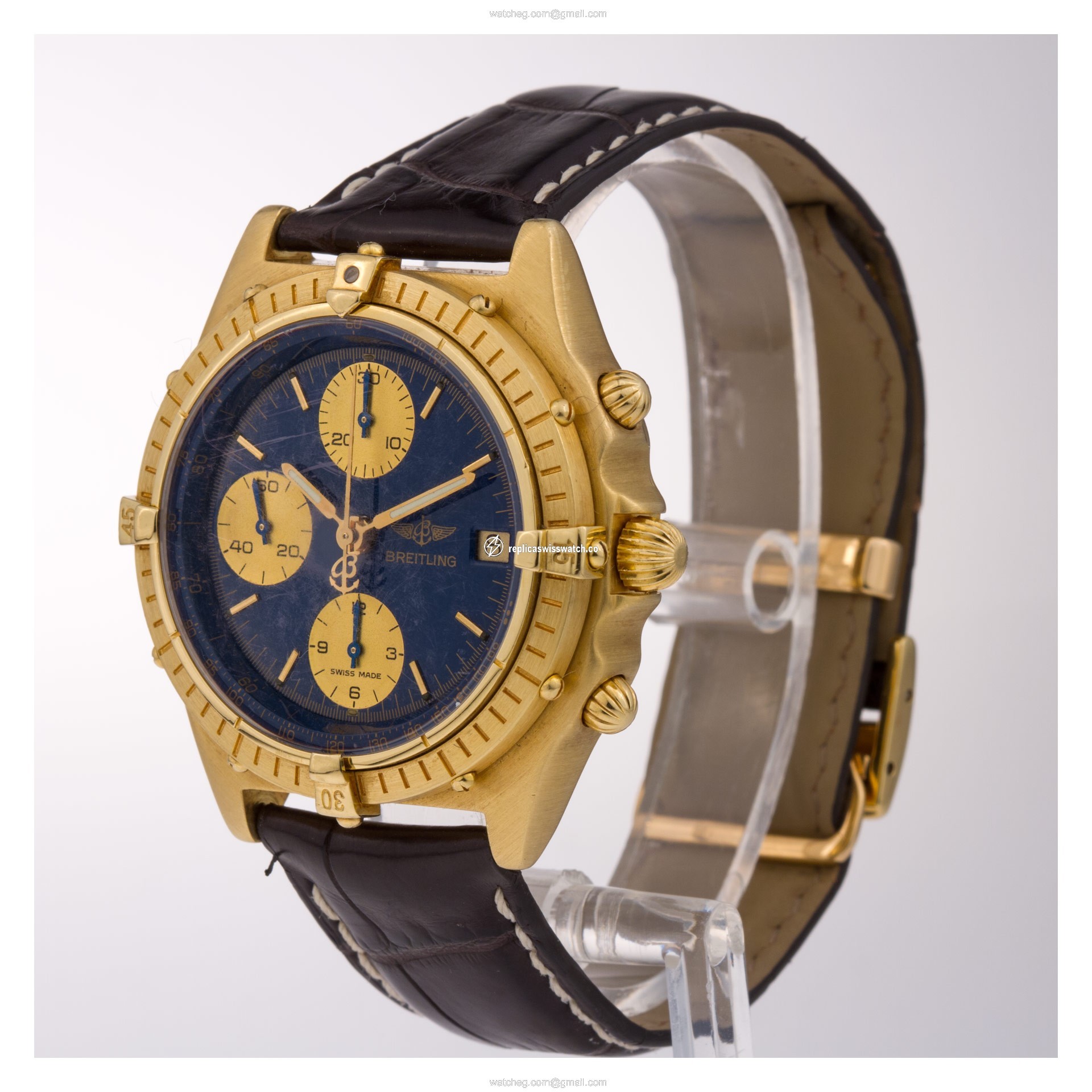 Breitling 1596 Chronomat Automatic Male 18k yellow gold Watches Breitling 1596 Chronomat Automatic Male 18k yellow gold Watches