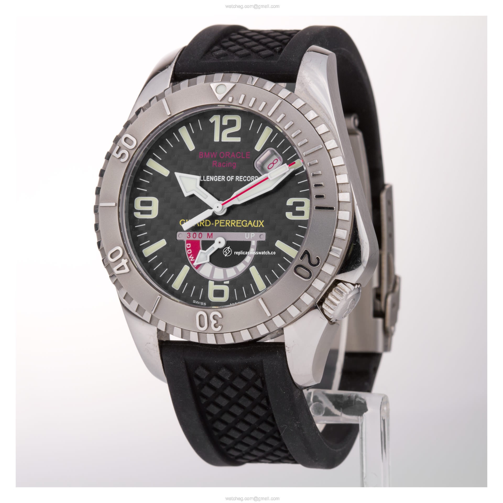 Girard Perregaux 49905-11-651-FK6A Sea Hawk II Automatic Male Stainless Steel Watches Girard Perregaux 49905-11-651-FK6A Sea Hawk II Automatic Male Stainless Steel Watches