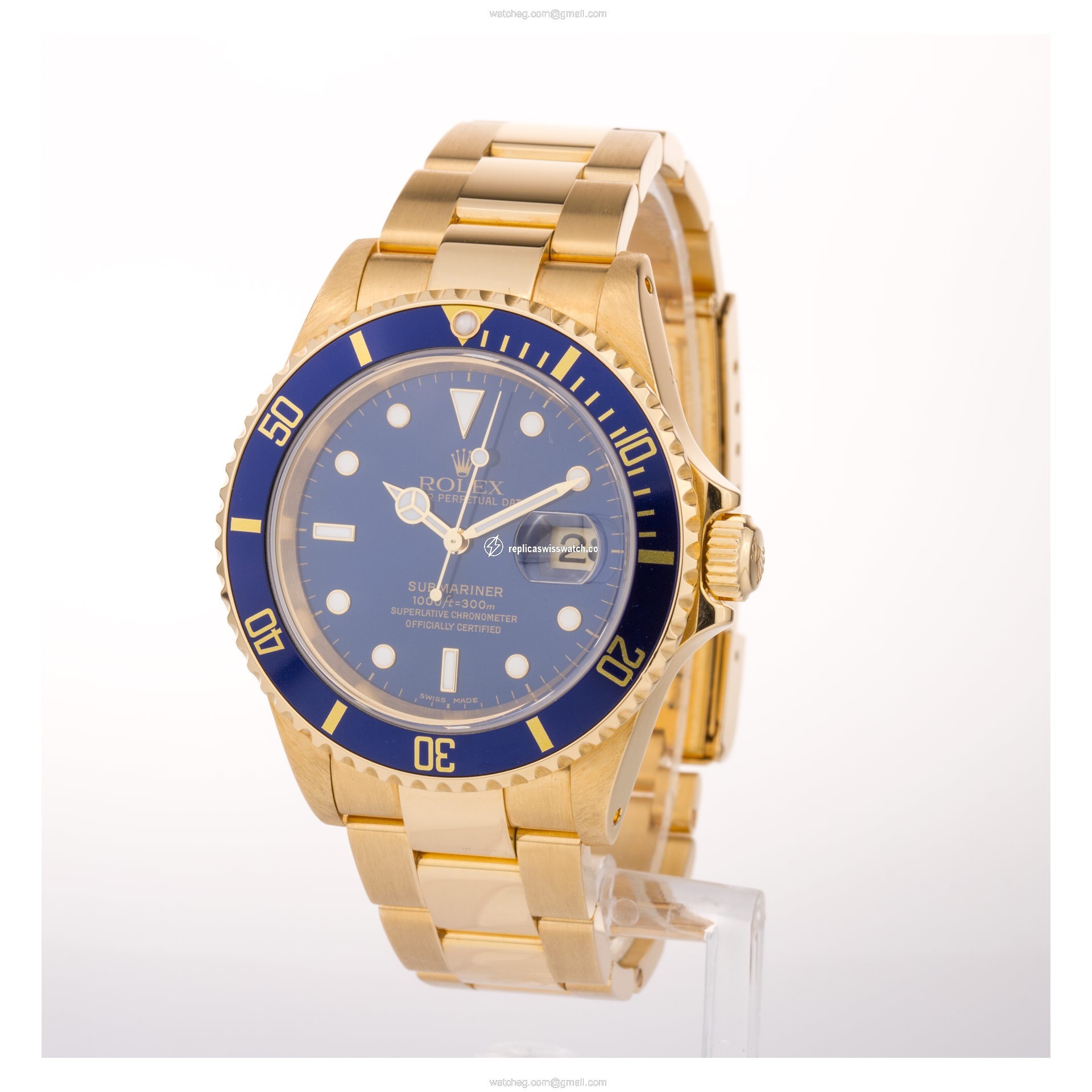 Rolex 16618 Submariner Automatic Male 18k yellow gold Watches Rolex 16618 Submariner Automatic Male 18k yellow gold Watches