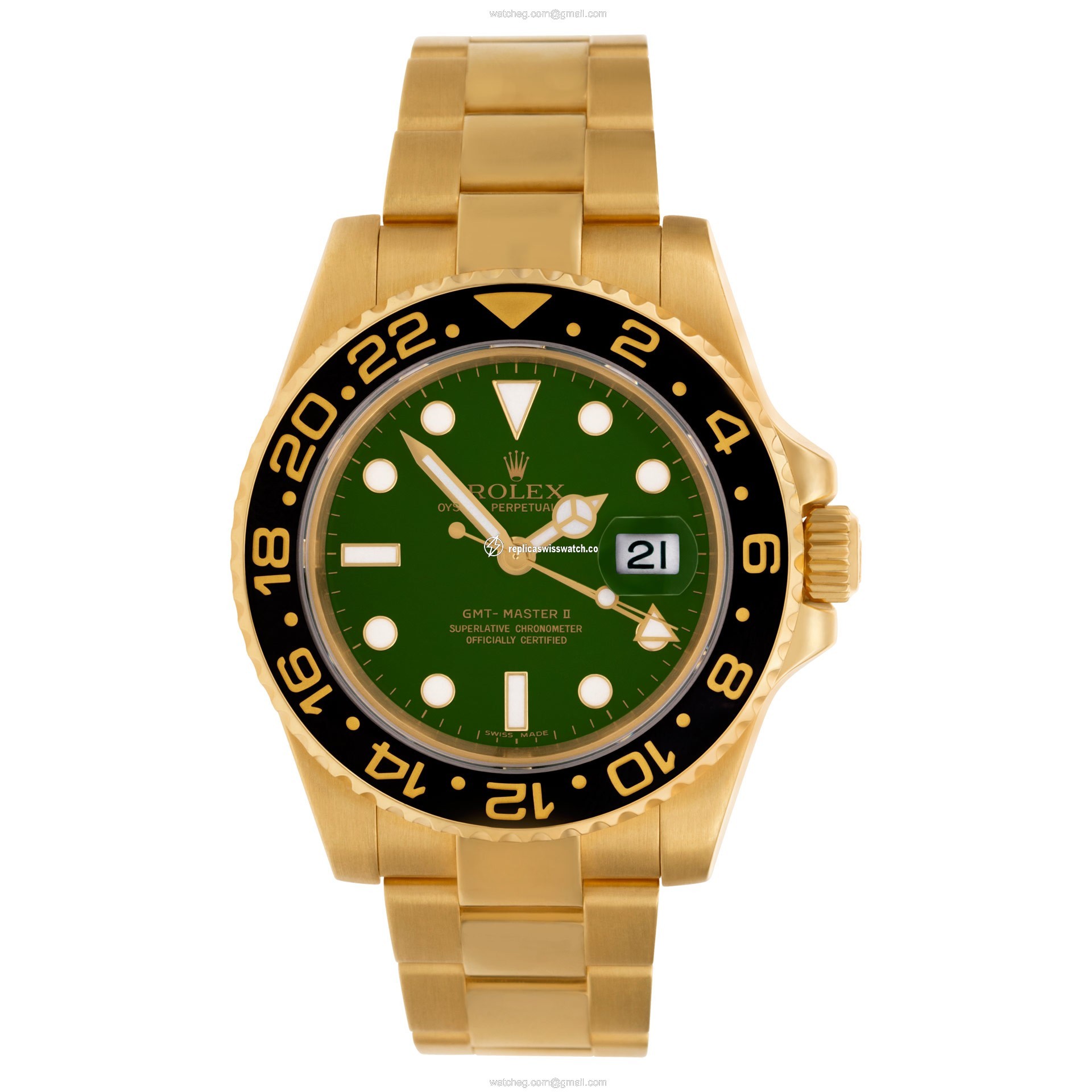 Rolex 116718 GMT-Master II Automatic Male 18k yellow gold Watches Rolex 116718 GMT-Master II Automatic Male 18k yellow gold Watches