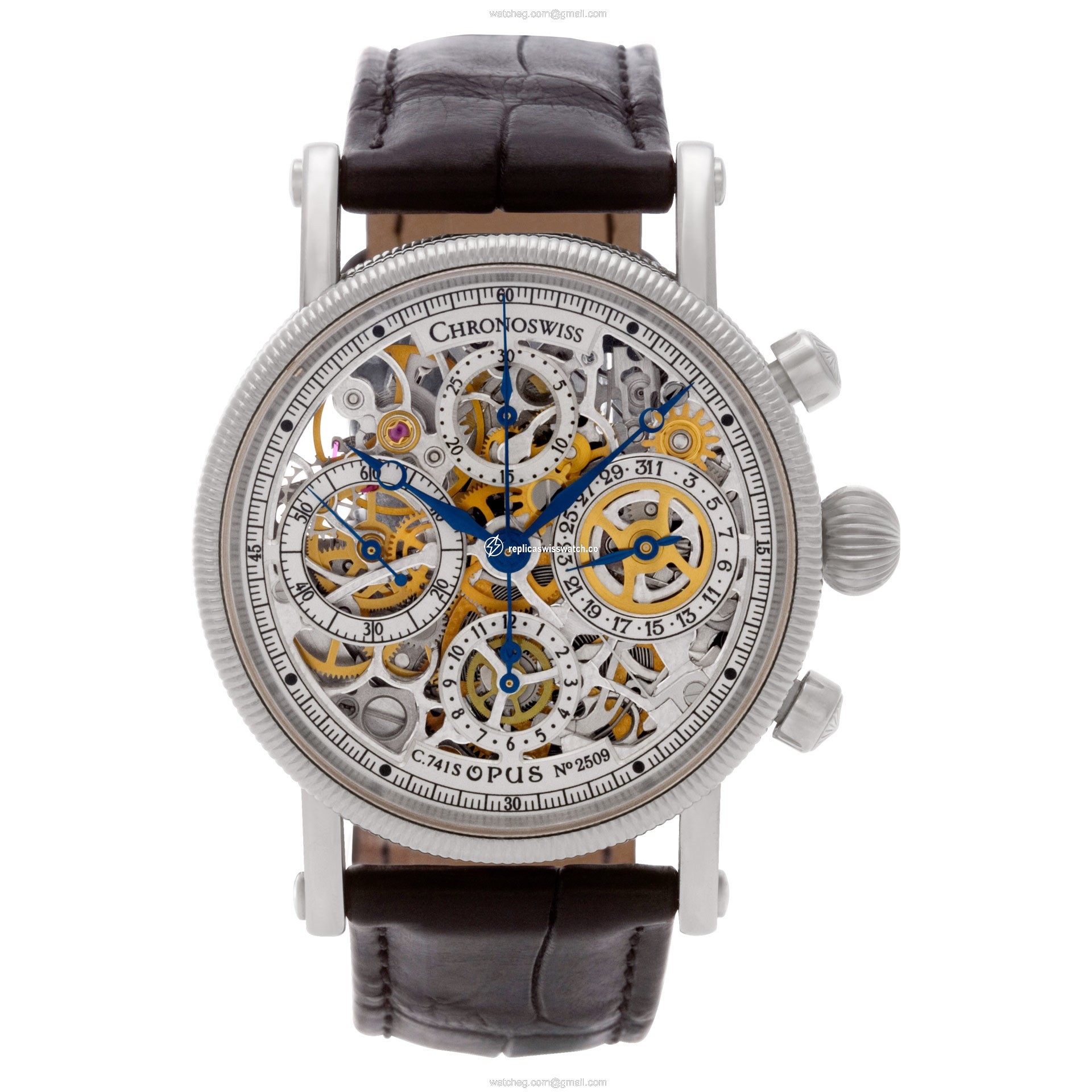 Chronoswiss CH7523 Opus Automatic Unisex Stainless Steel Watches Chronoswiss CH7523 Opus Automatic Unisex Stainless Steel Watches