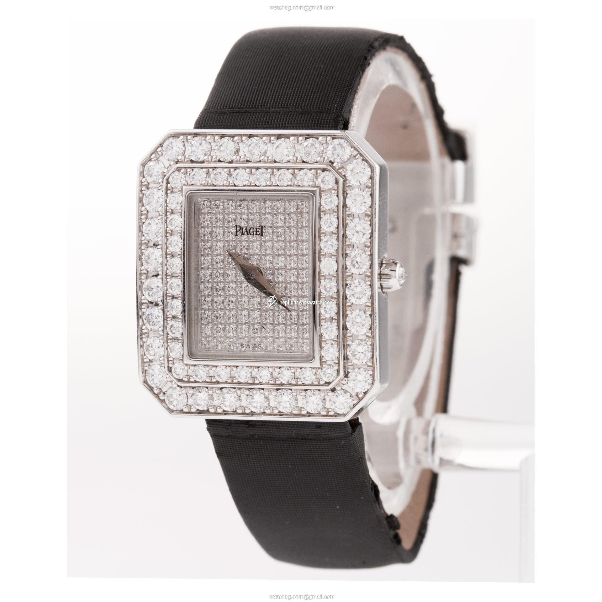 Piaget G0A24034 Protocol Quartz Female 18k White Gold Watches Piaget G0A24034 Protocol Quartz Female 18k White Gold Watches