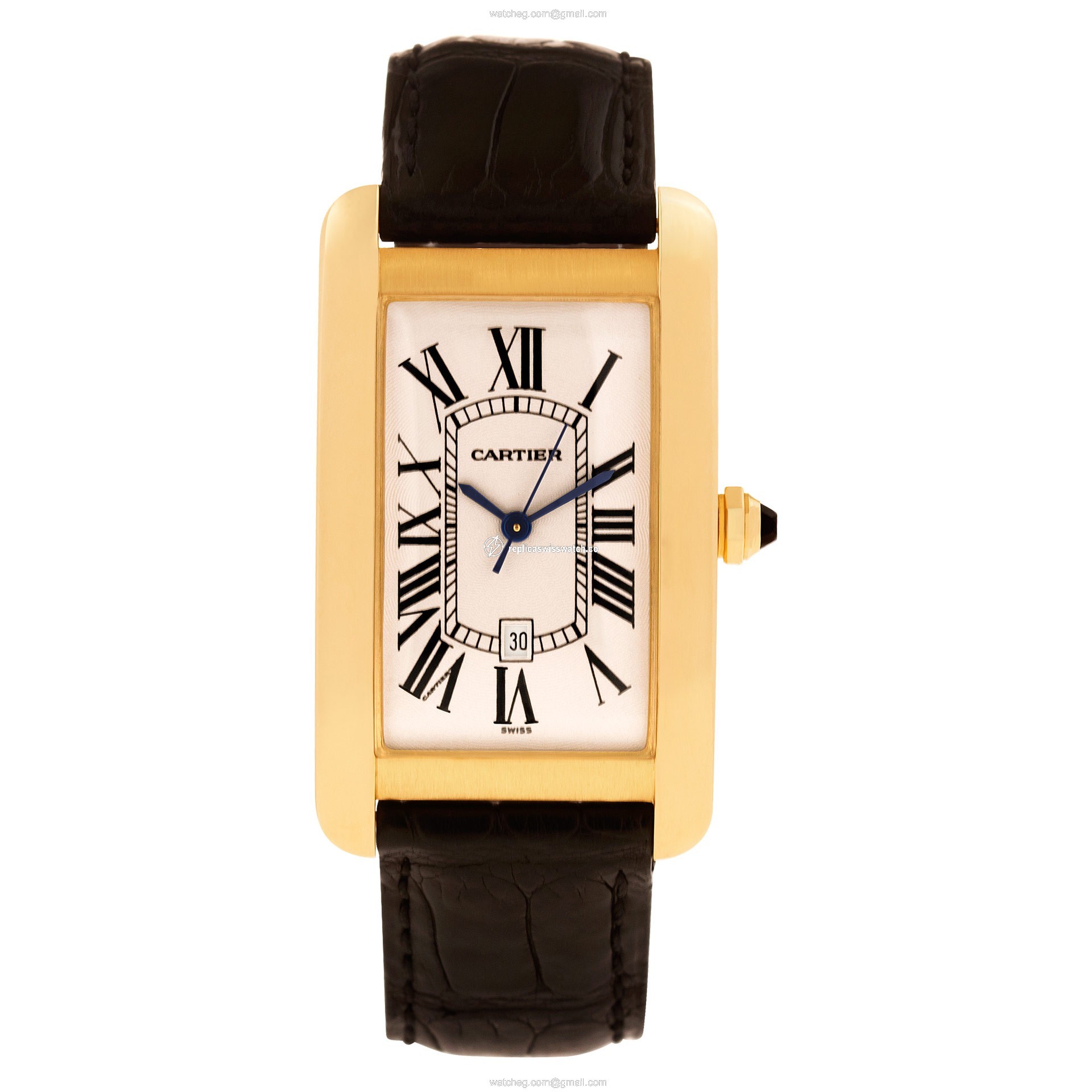 Cartier W2603156 Tank Americaine Automatic Unisex 18k yellow gold Watches Cartier W2603156 Tank Americaine Automatic Unisex 18k yellow gold Watches