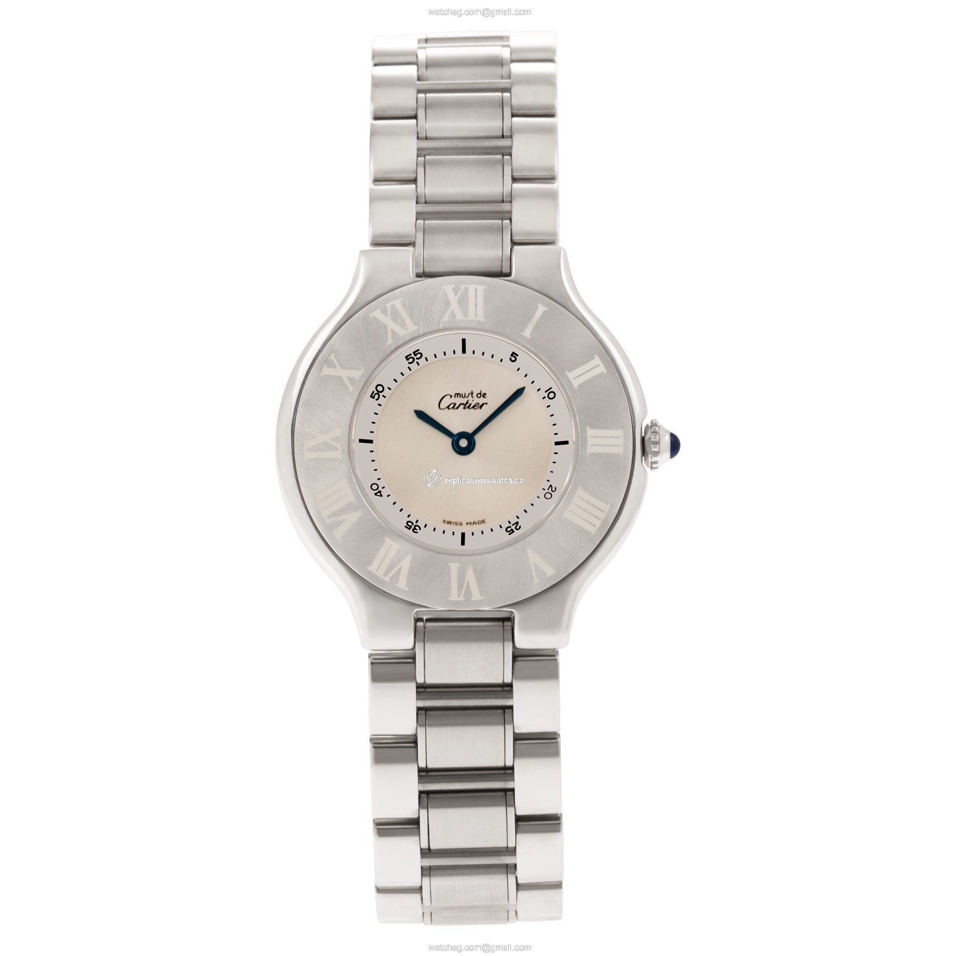 Cartier 1330 Must de Quartz Female Stainless Steel Watches Cartier 1330 Must de Quartz Female Stainless Steel Watches