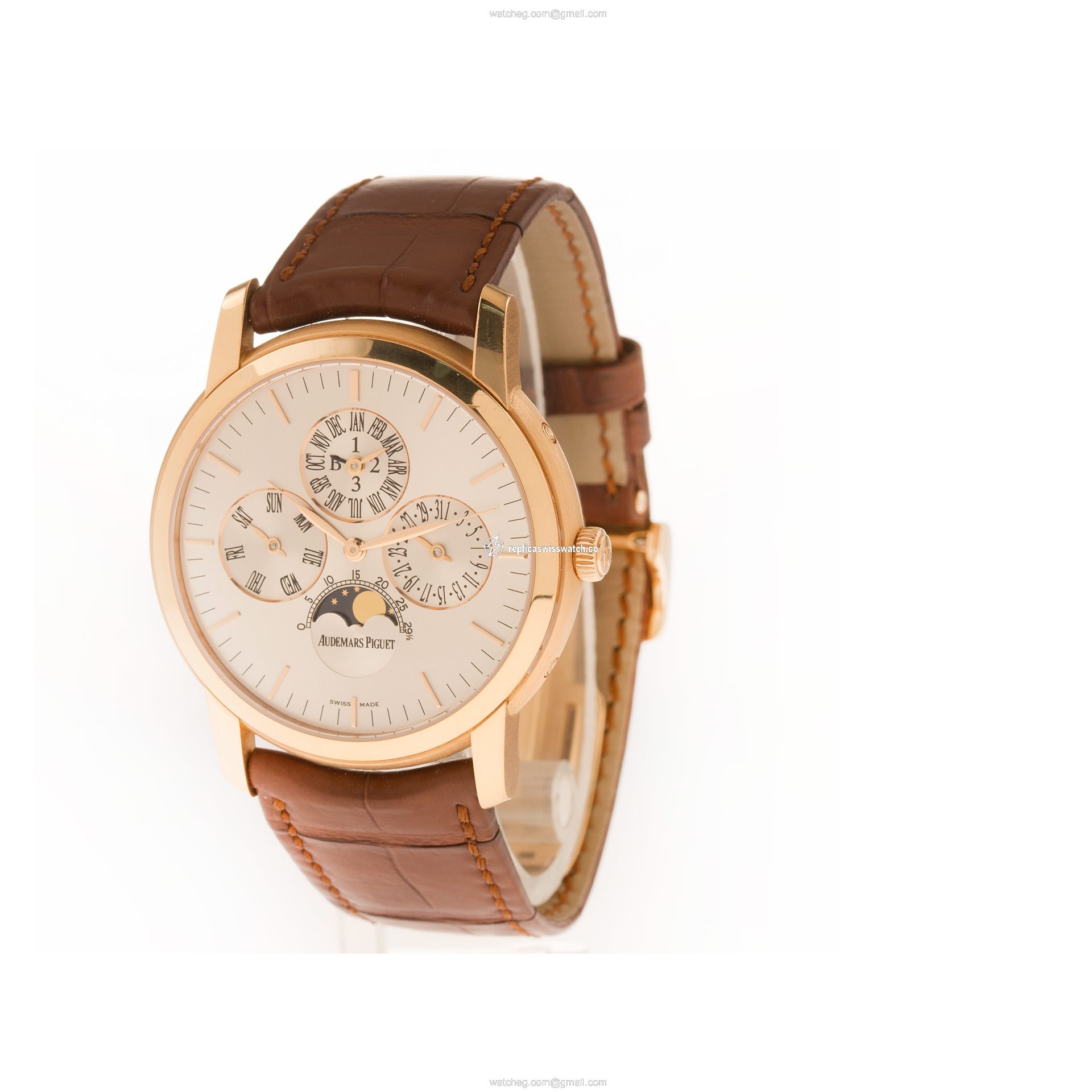 Audemars Piguet 26390OR.OO.D088CR.01 Jules Audemars Automatic Male 18k Pink Gold Watches Audemars Piguet 26390OR.OO.D088CR.01 Jules Audemars Automatic Male 18k Pink Gold Watches