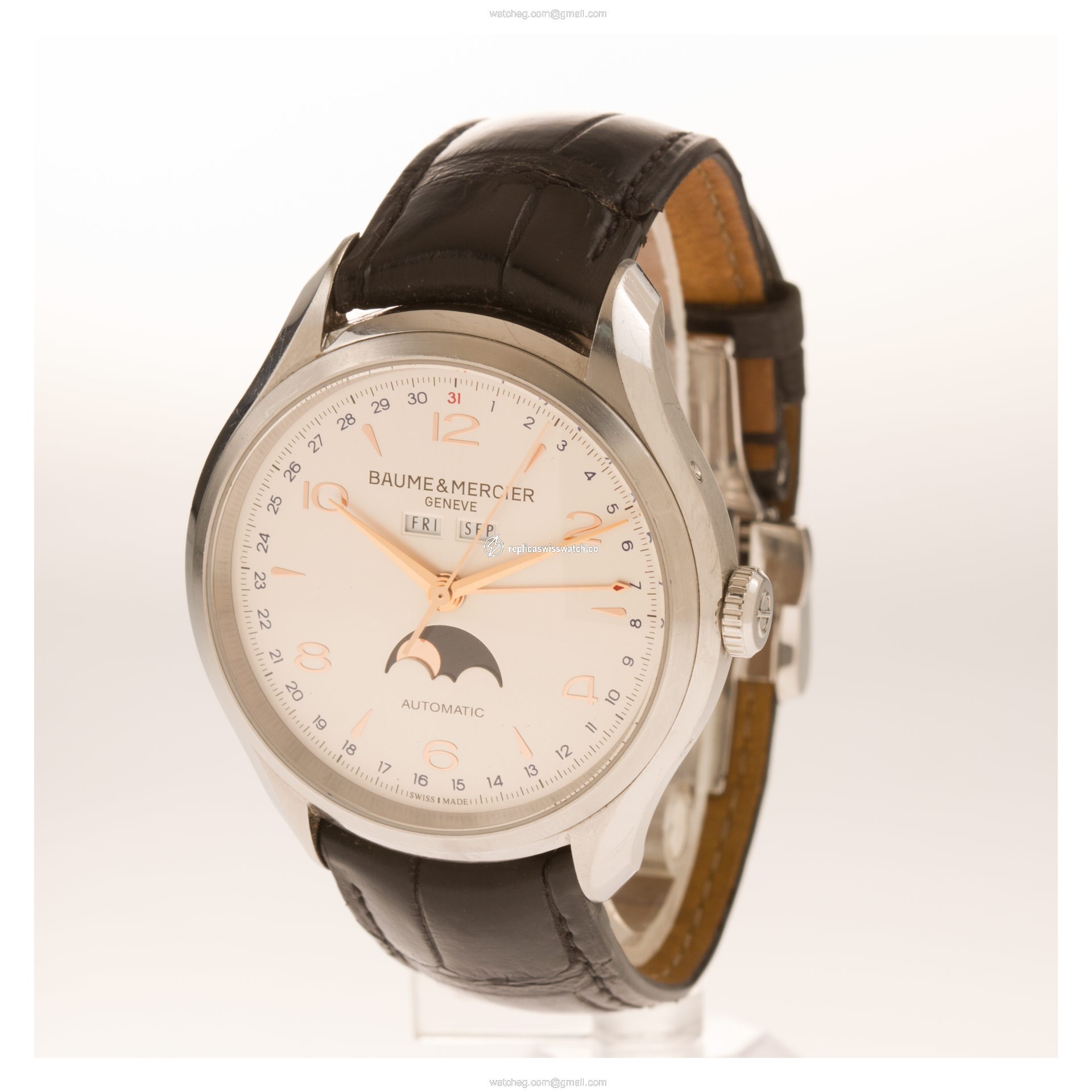 Baume & Mercier 10055 Clifton Automatic Male Stainless Steel Watches Baume & Mercier 10055 Clifton Automatic Male Stainless Steel Watches