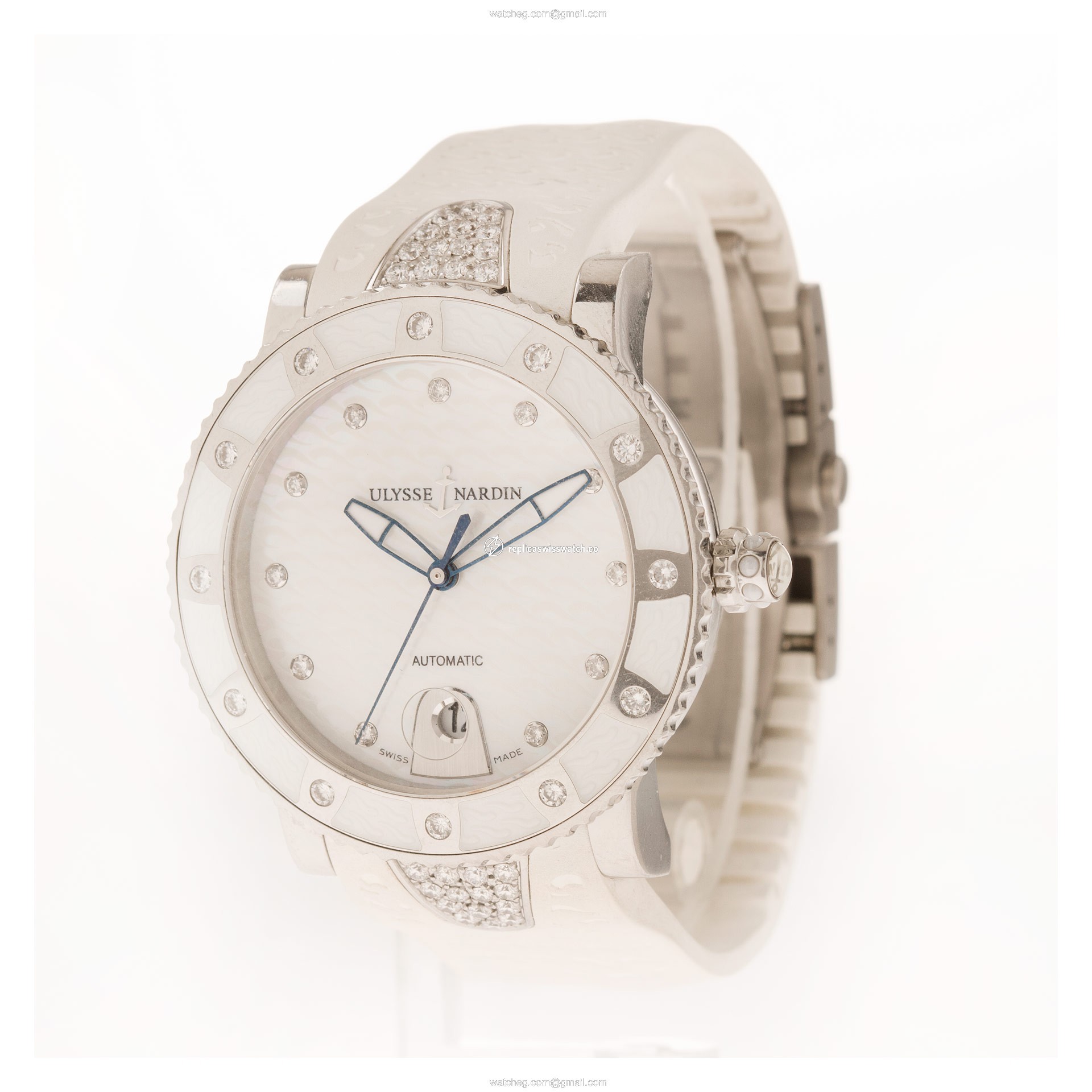 Ulysse Nardin 8103-101E-3C/10 Lady Diver Automatic Unisex Stainless Steel Watches Ulysse Nardin 8103-101E-3C/10 Lady Diver Automatic Unisex Stainless Steel Watches