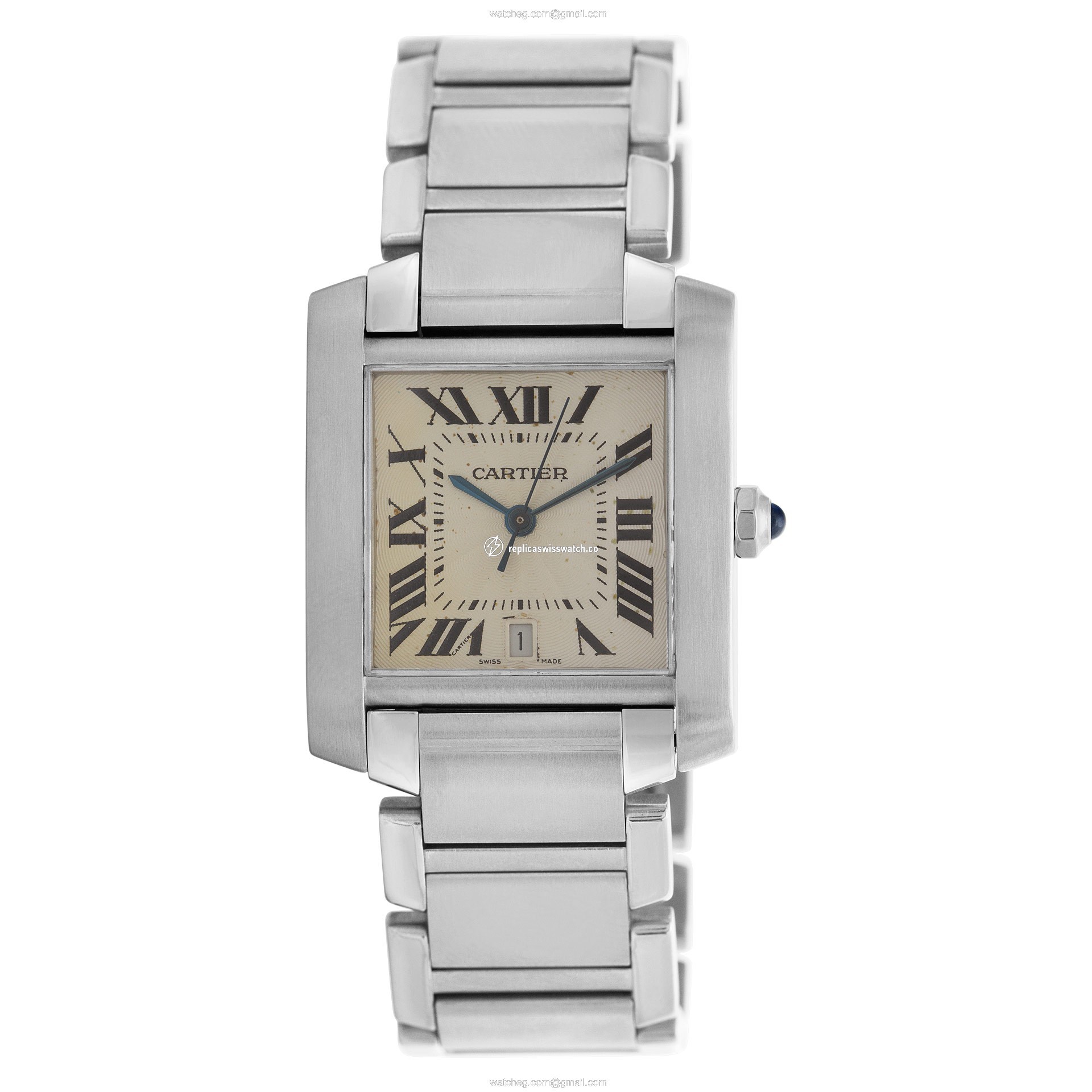 Cartier W51002q3 Tank Francaise Automatic Male Stainless Steel Watches Cartier W51002q3 Tank Francaise Automatic Male Stainless Steel Watches