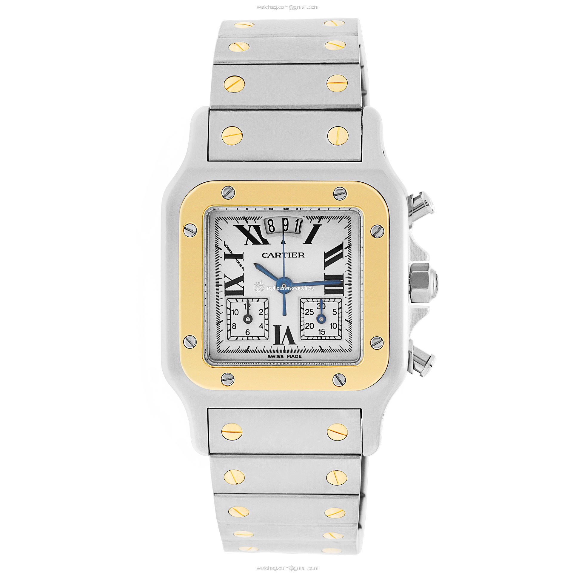 Cartier 2425 Santos Automatic Unisex Stainless Steel Watches Cartier 2425 Santos Automatic Unisex Stainless Steel Watches