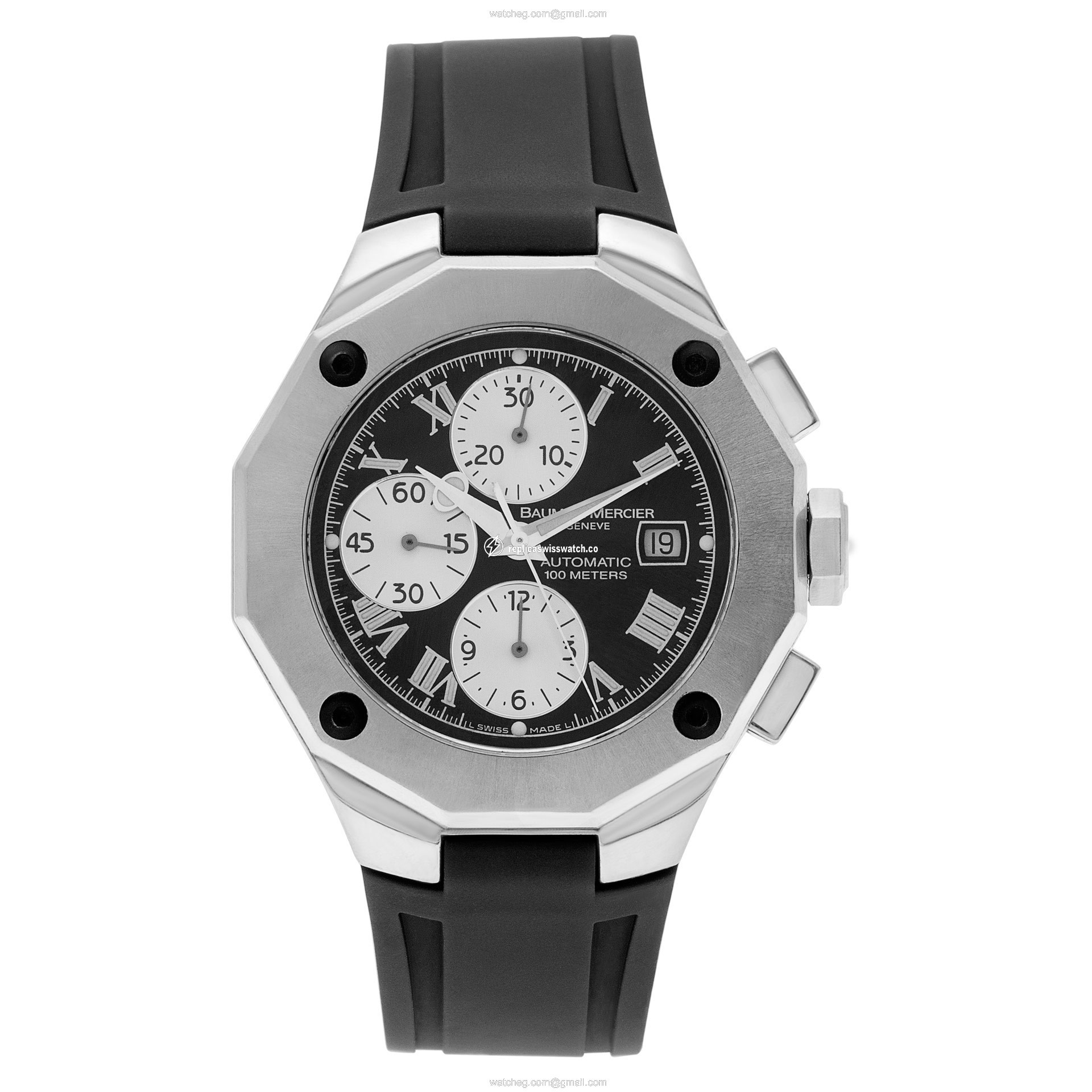 Baume & Mercier MOAO8594 Riviera Automatic Male Stainless Steel Watches Baume & Mercier MOAO8594 Riviera Automatic Male Stainless Steel Watches