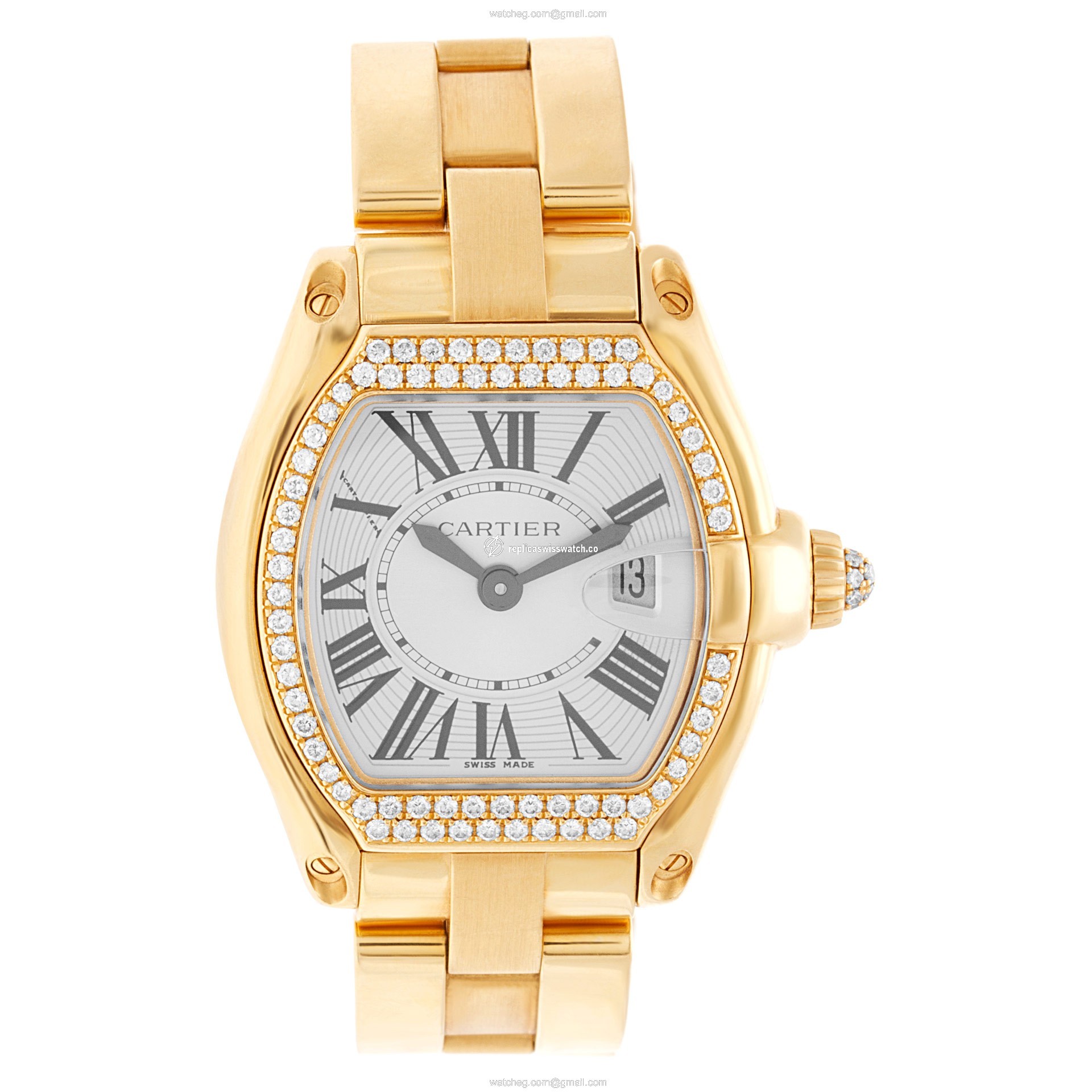 Cartier WE5001X1 Roadster Quartz Female 18k yellow gold Watches Cartier WE5001X1 Roadster Quartz Female 18k yellow gold Watches