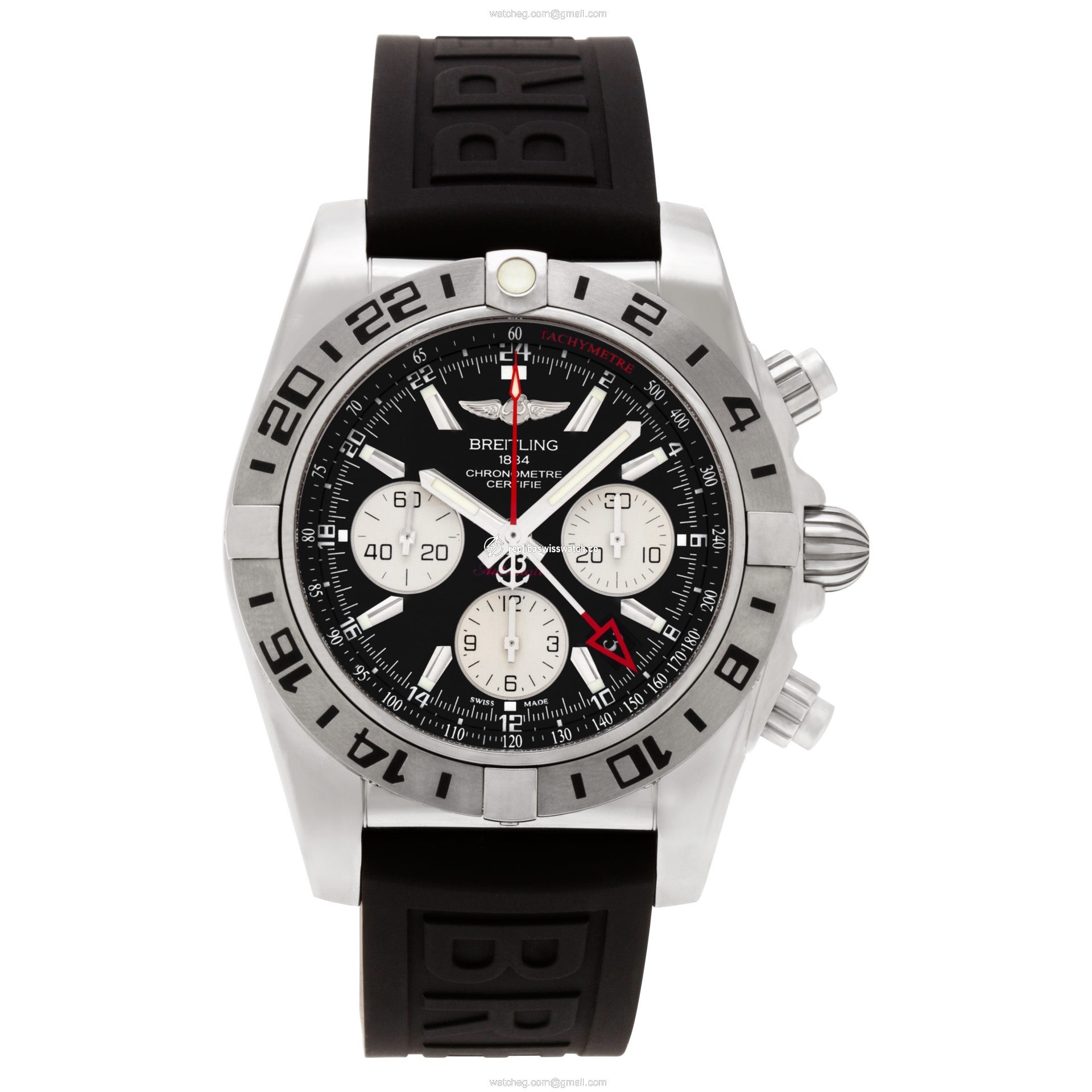 Breitling AB0420B9/BB56-152S Chronomat 44 GMT Automatic Male Stainless Steel Watches Breitling AB0420B9/BB56-152S Chronomat 44 GMT Automatic Male Stainless Steel Watches